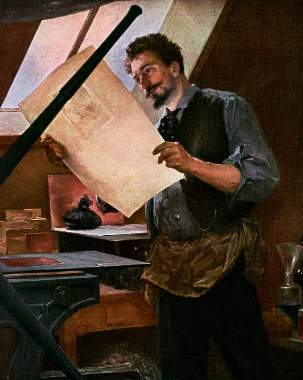 النقش ، 1911-1912 بواسطة غير معروف