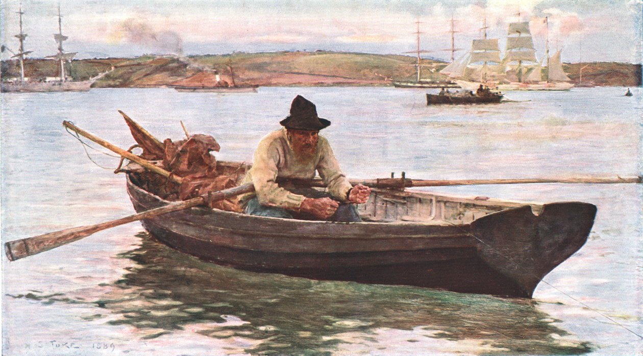 الصياد ، 1902. بواسطة غير معروف
