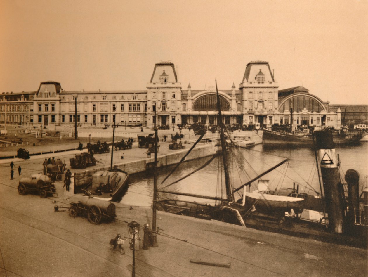 محطة الميناء ، c1928 بواسطة غير معروف