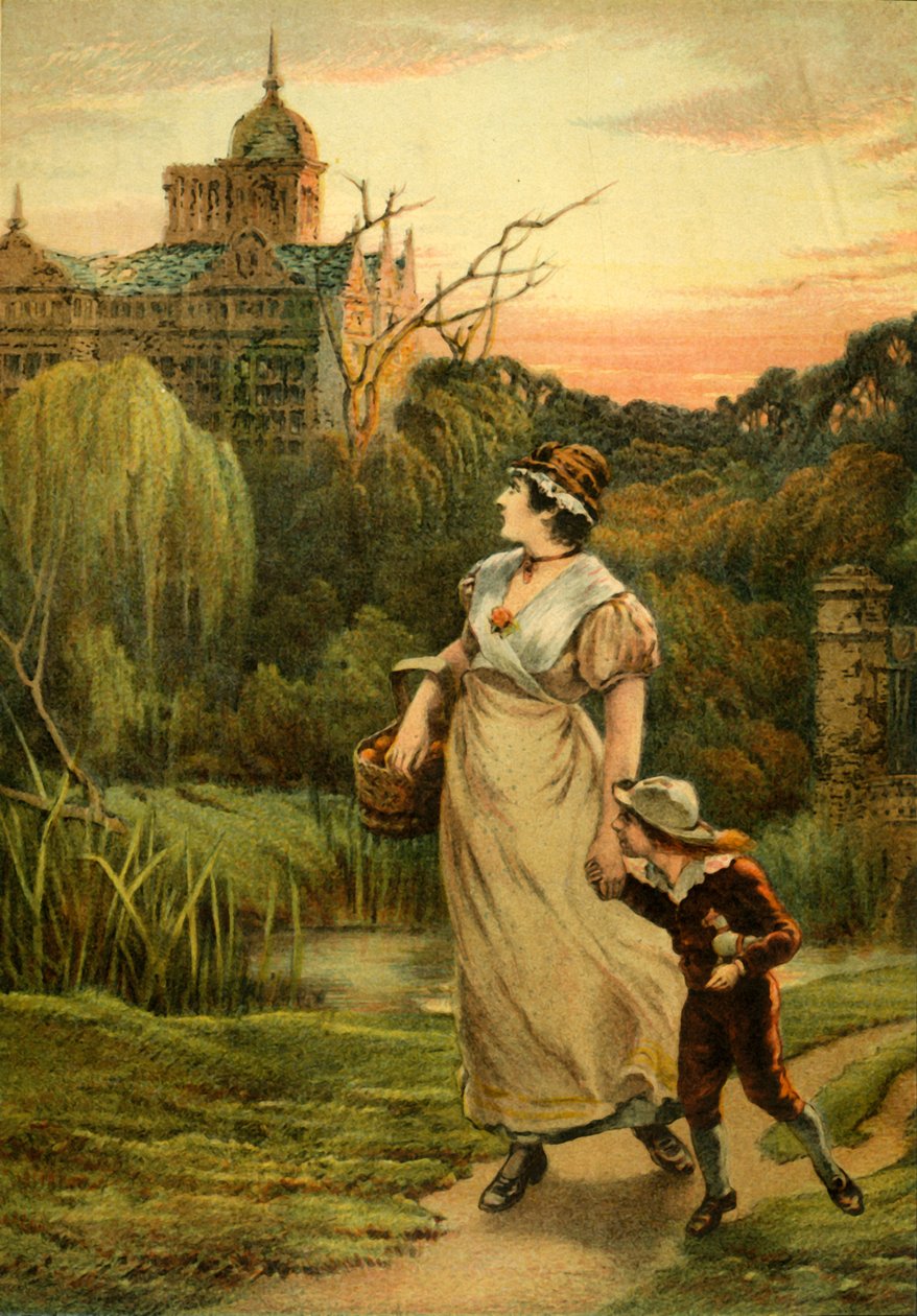 البيت المسكون ، 1881. بواسطة غير معروف