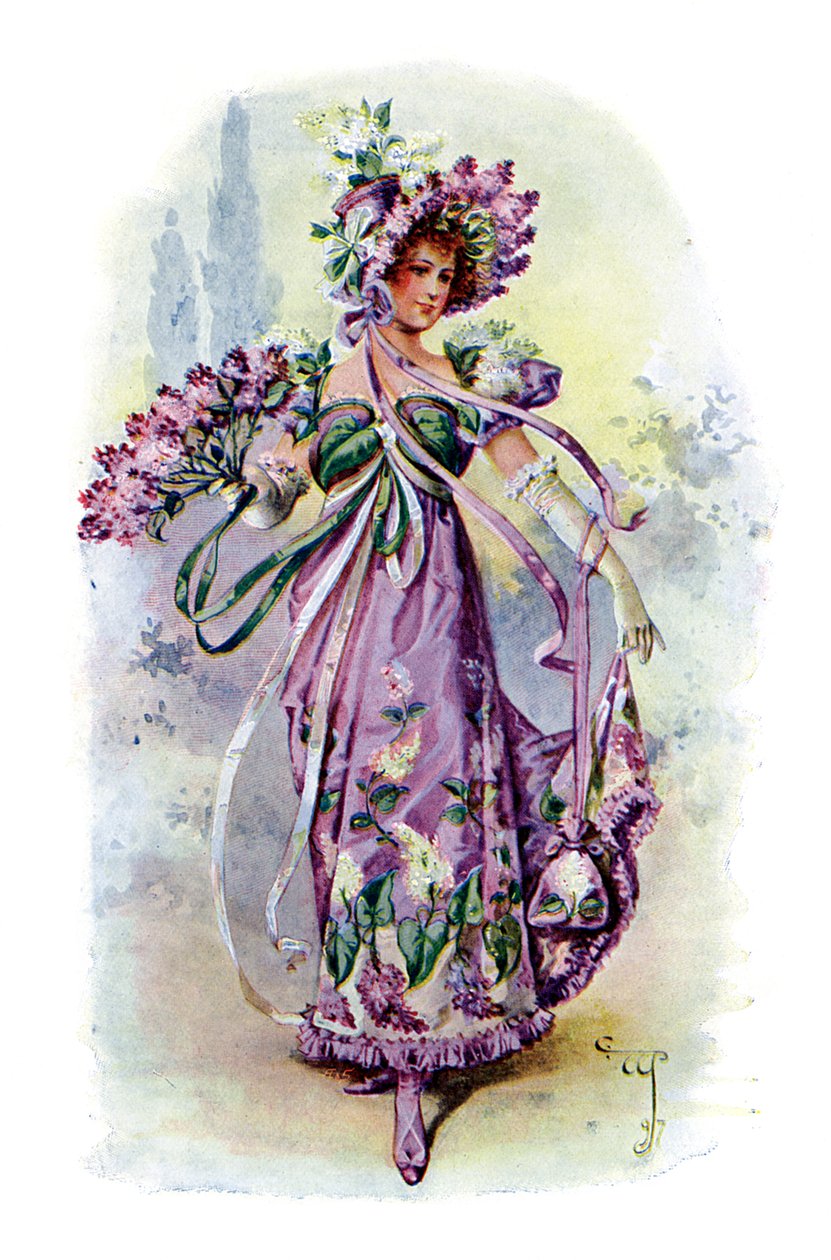ليلك ، 1899 بواسطة غير معروف