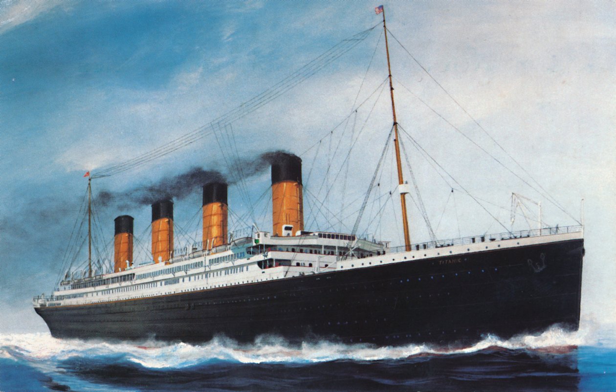 RMS Titanic. بواسطة غير معروف