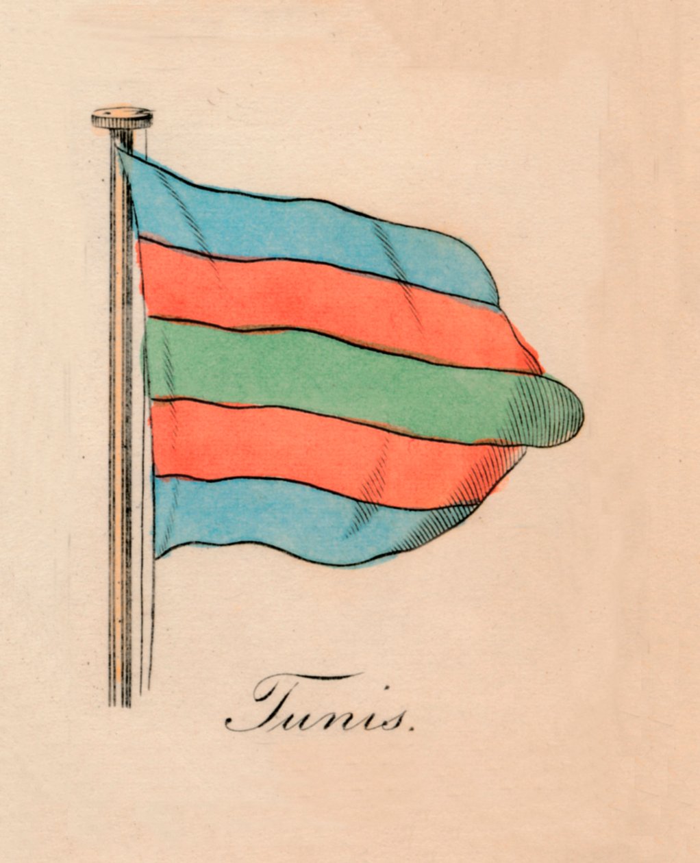 Tunis, 1838 بواسطة غير معروف
