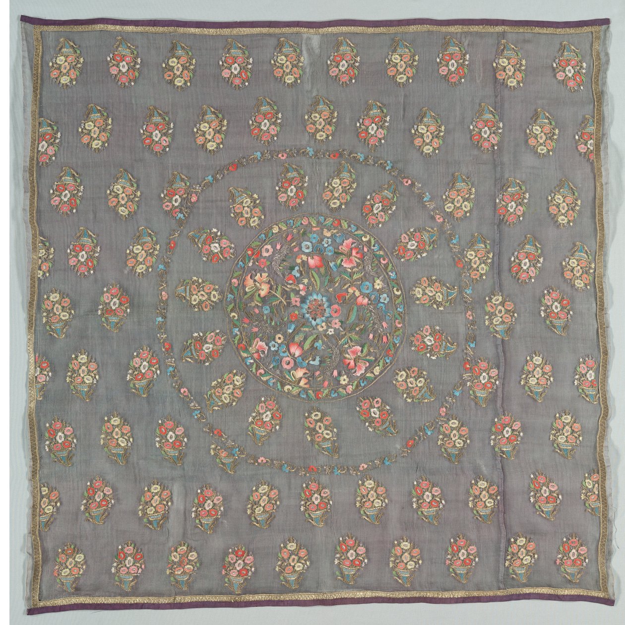 غطاء عمامة ، 1700- أوائل 1800s. بواسطة غير معروف