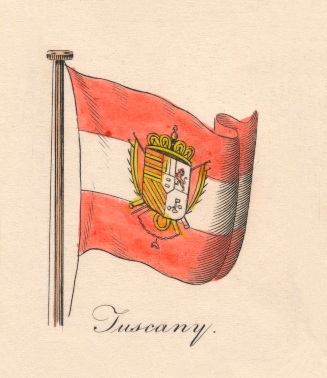 توسكانا ، 1838 بواسطة غير معروف