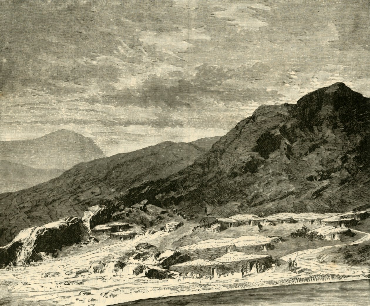 منظر في أرمينيا ، 1890. بواسطة غير معروف
