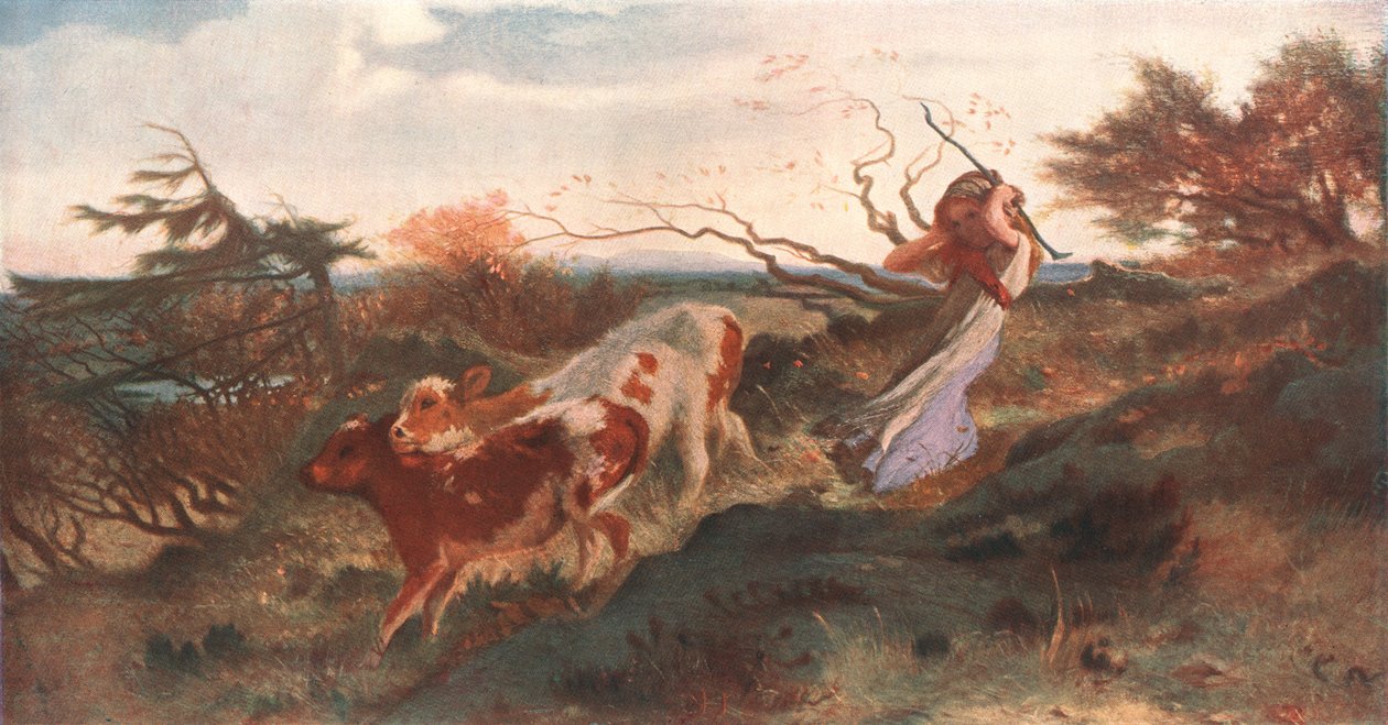 الريح على القفر ، 1863 ، c1902. بواسطة غير معروف