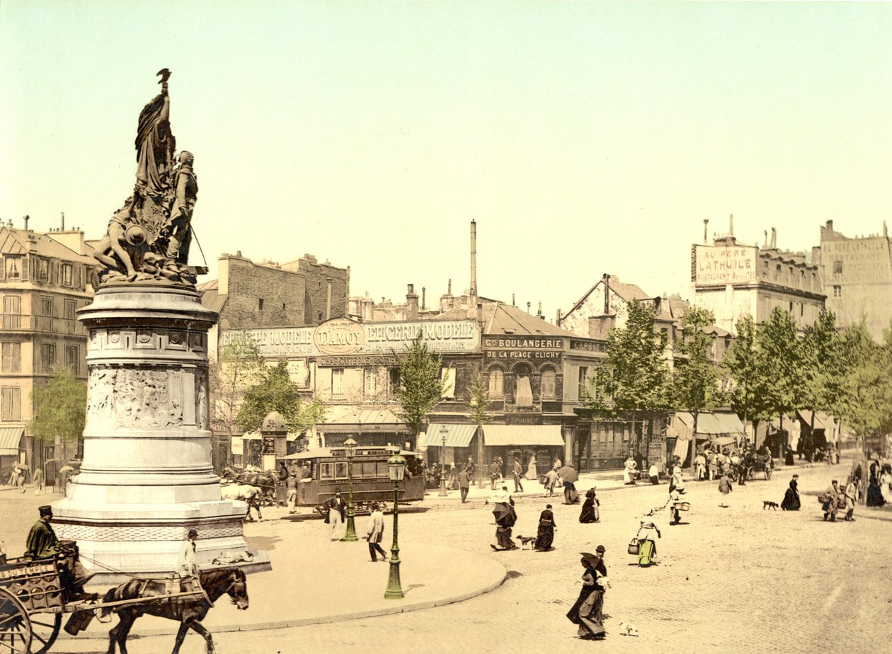 Place Clichy in Paris بواسطة غير معروف