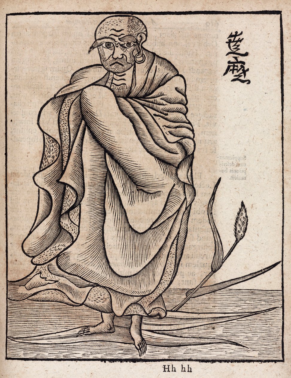 Portrait de Bodhidharma (v بواسطة غير معروف