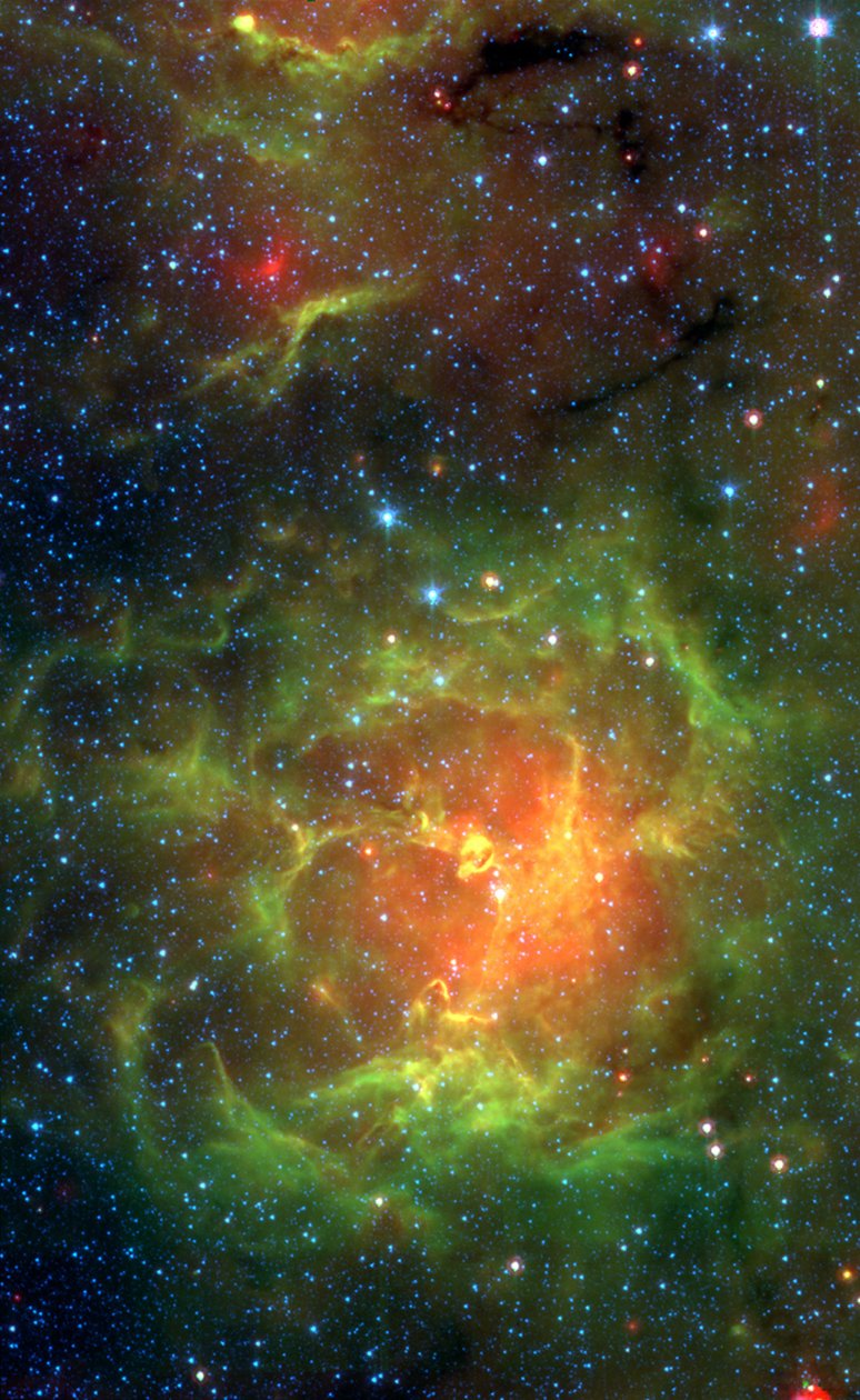 سديم Trifid ، عام 2005 بواسطة غير معروف