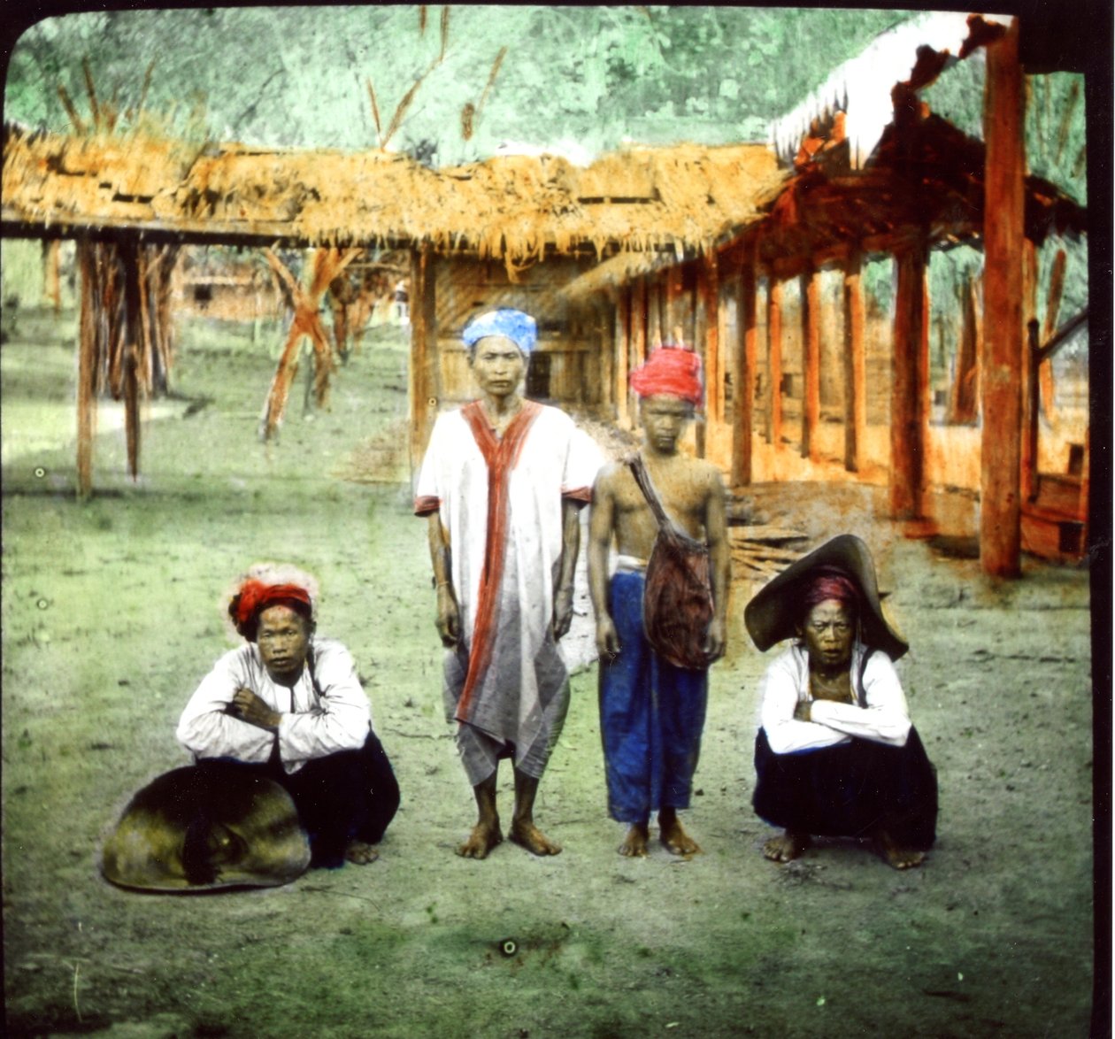 عائلة شان ، 1880s بواسطة غير معروف