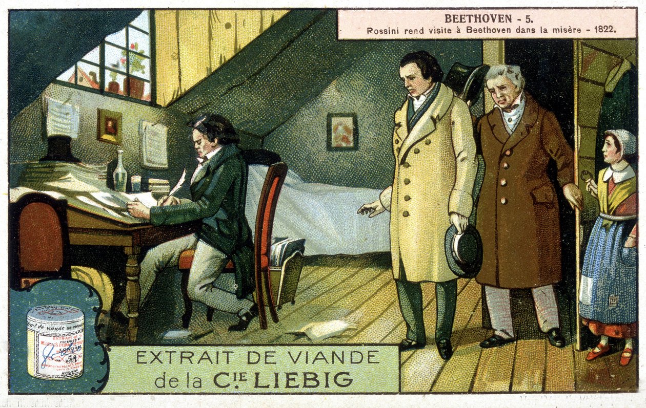 ليبيج chromolithography بواسطة فنان غير معروف