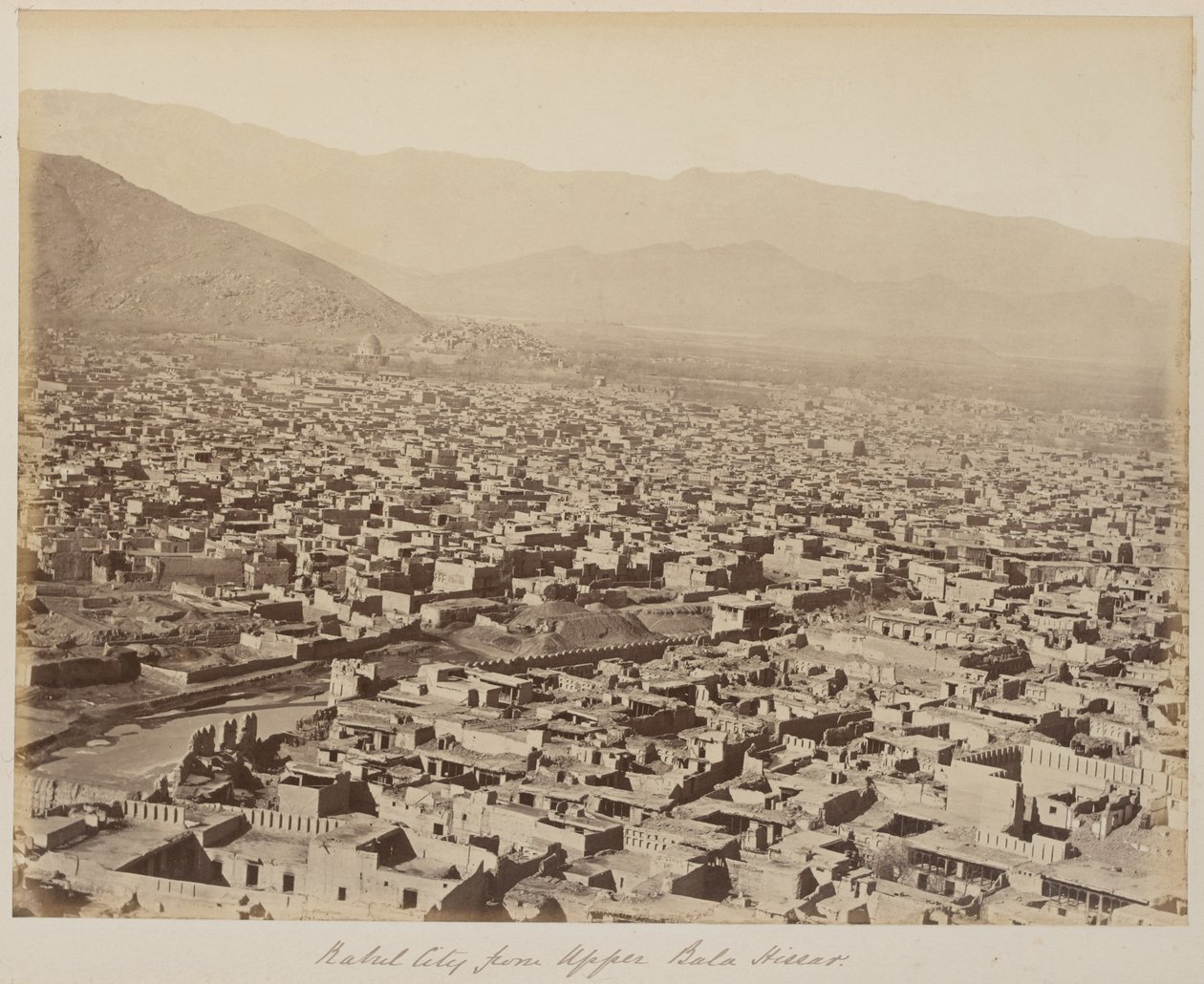 مدينة كابول ، 1880 بواسطة غير معروف