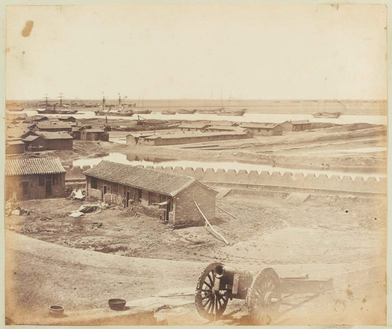 حصن تاكو ، الصين ، 1860 بواسطة غير معروف