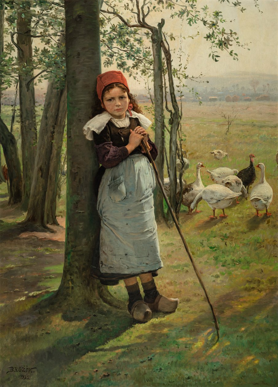 جوس جيرل ، ج .1880 بواسطة فاتسلاف بروزيك