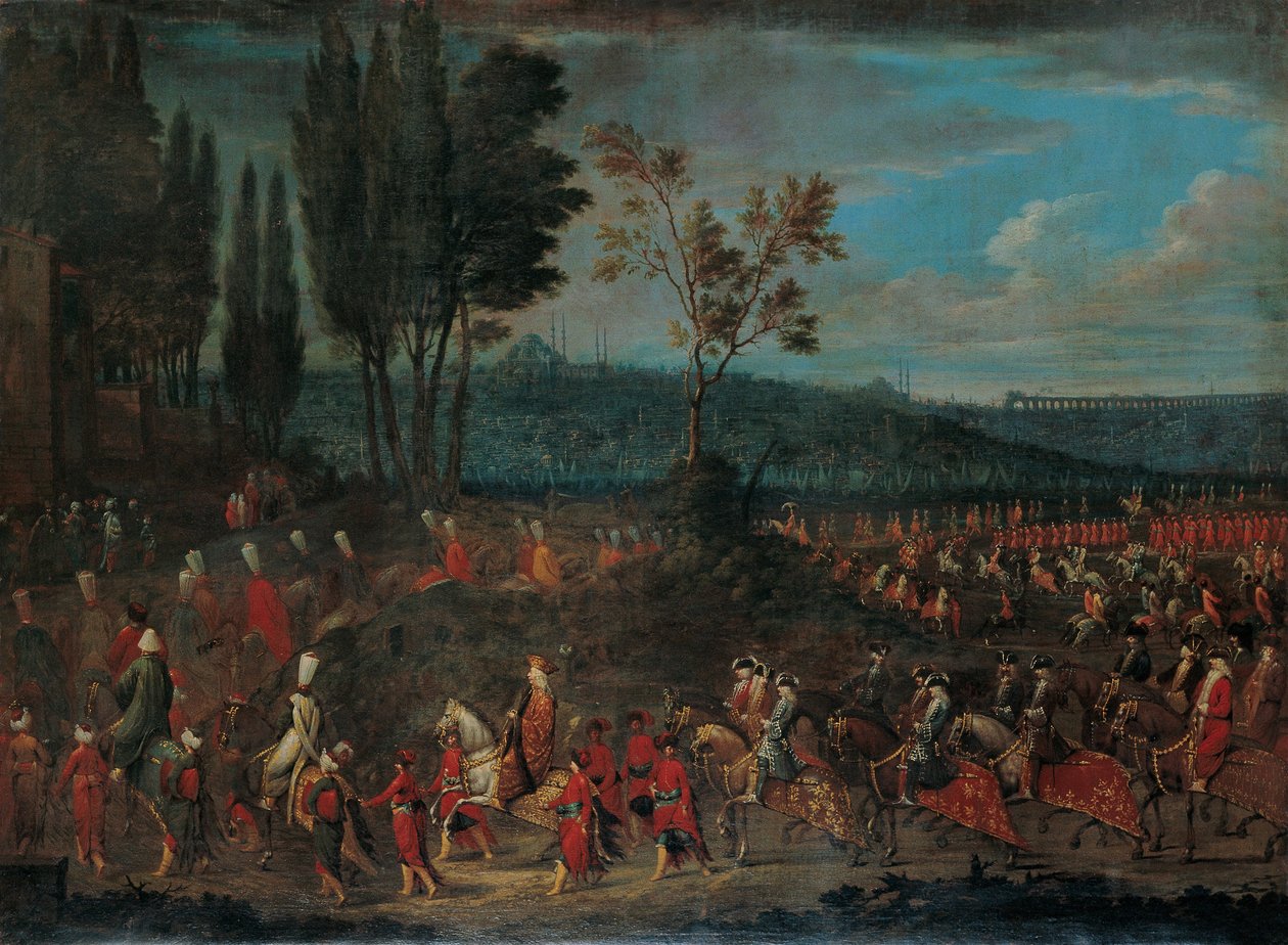 موكب السفير ، 1720s بواسطة فانمور