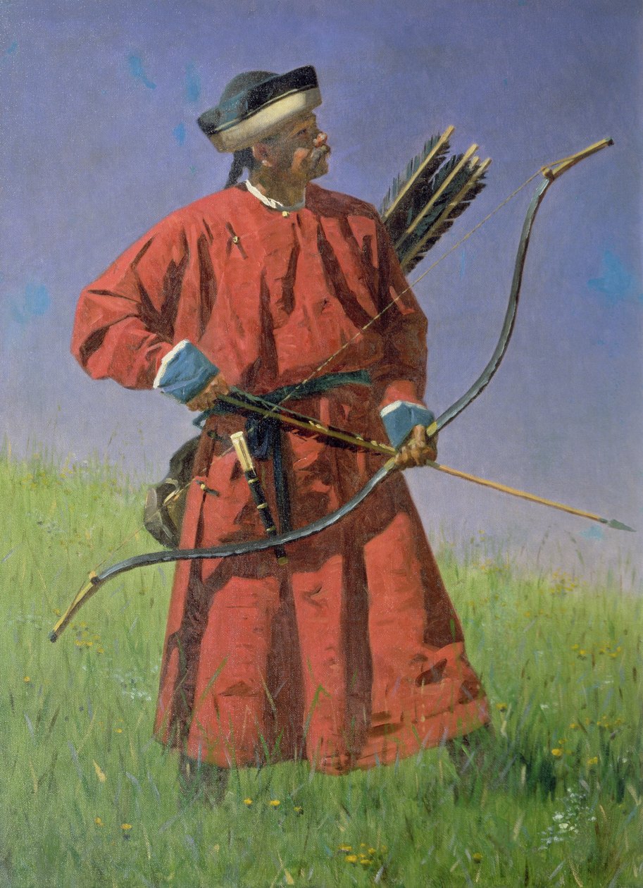 جندي البخارى (سرباز) 1873 بواسطة Vasili Vasilievich Vereshchagin