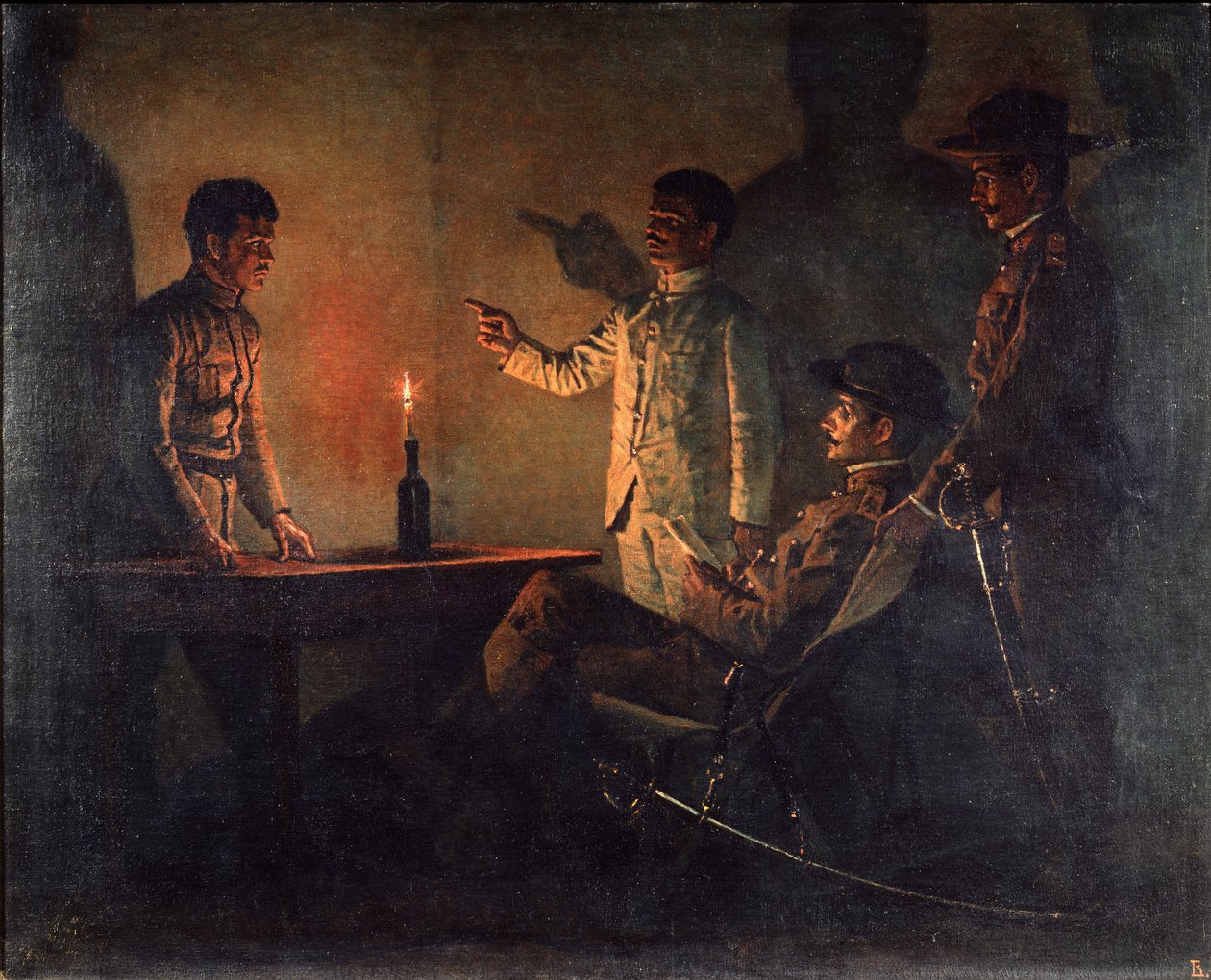 استجواب الفار ، ج .1901-1902 بواسطة Vasili Vasilievich Vereshchagin