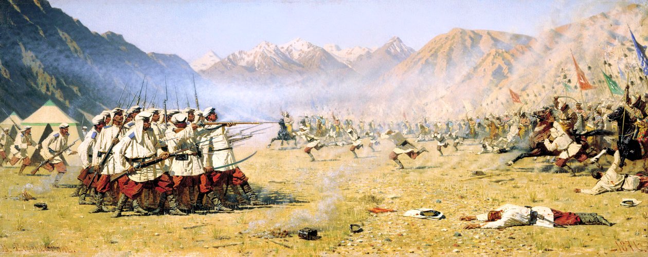 هجوم مفاجئ ، 1871 بواسطة فاسيلي فيريشاجين