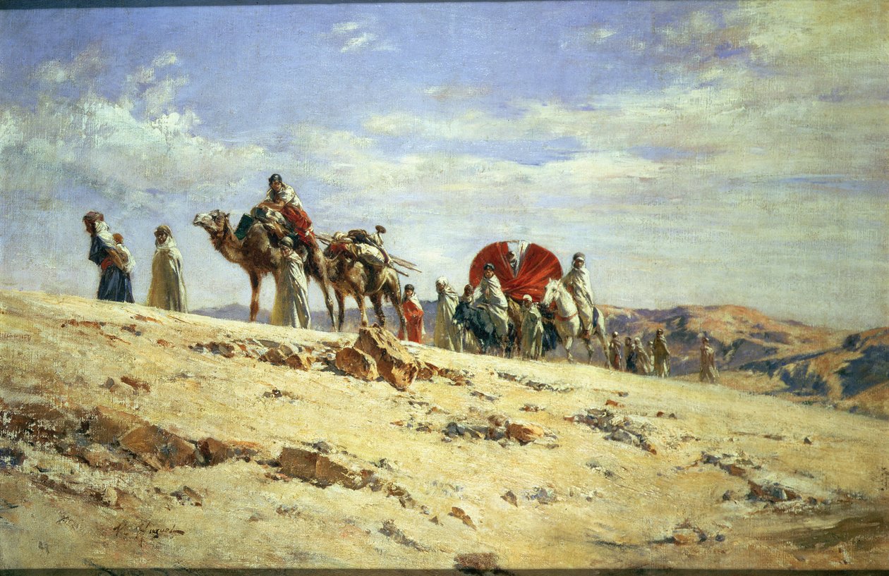 القافلة بواسطة فيكتور بيير هوجيت