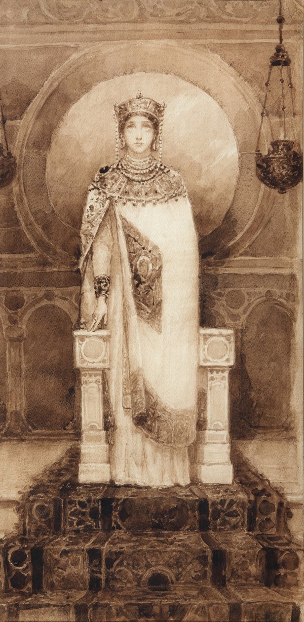 سانت هيلانة ، 1890 بواسطة فيكتور ميخائيلوفيتش فاسنيتسوف