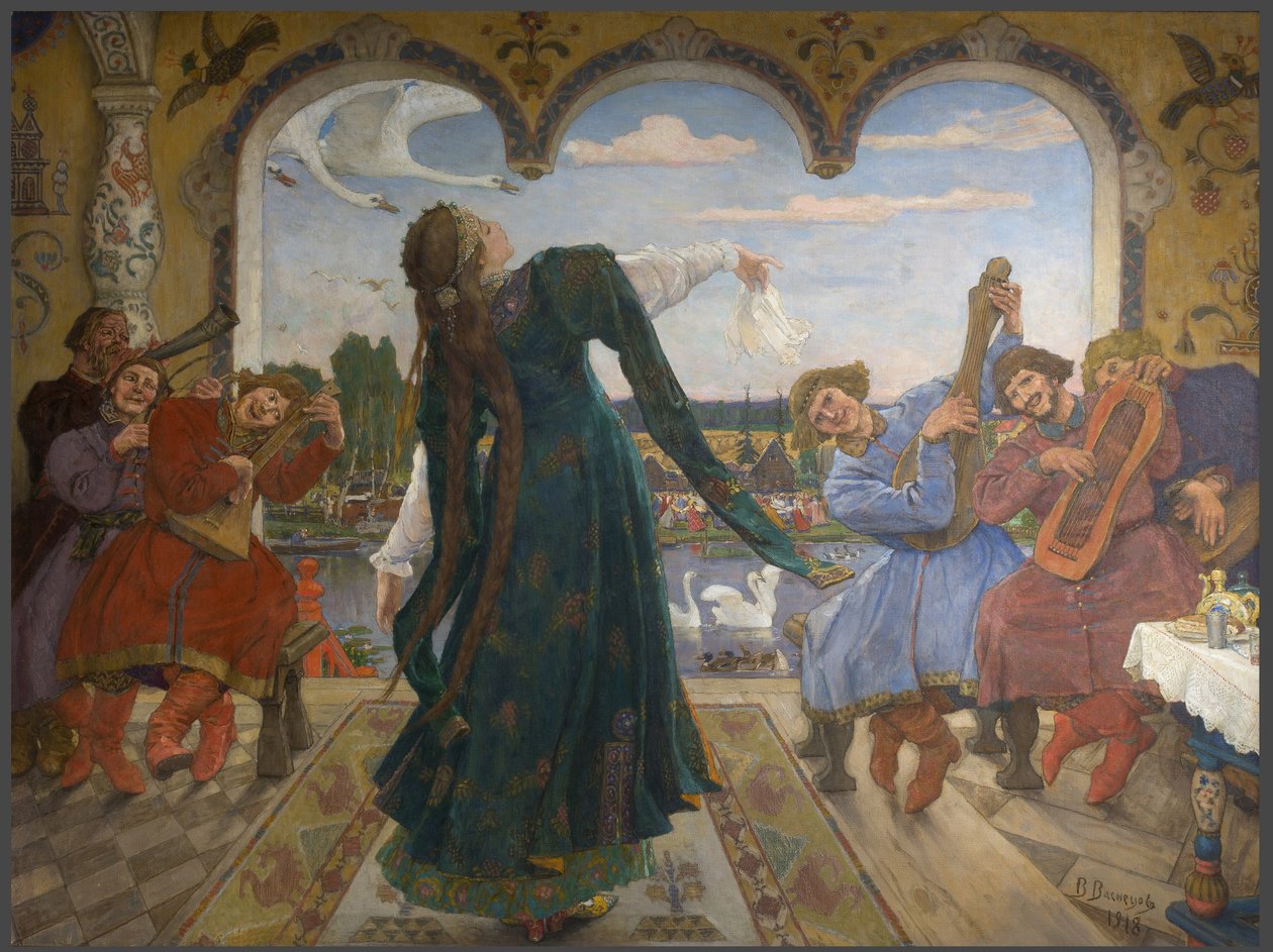 الأميرة الضفدع ، 1901-1918. بواسطة فيكتور ميخائيلوفيتش فاسنيتسوف