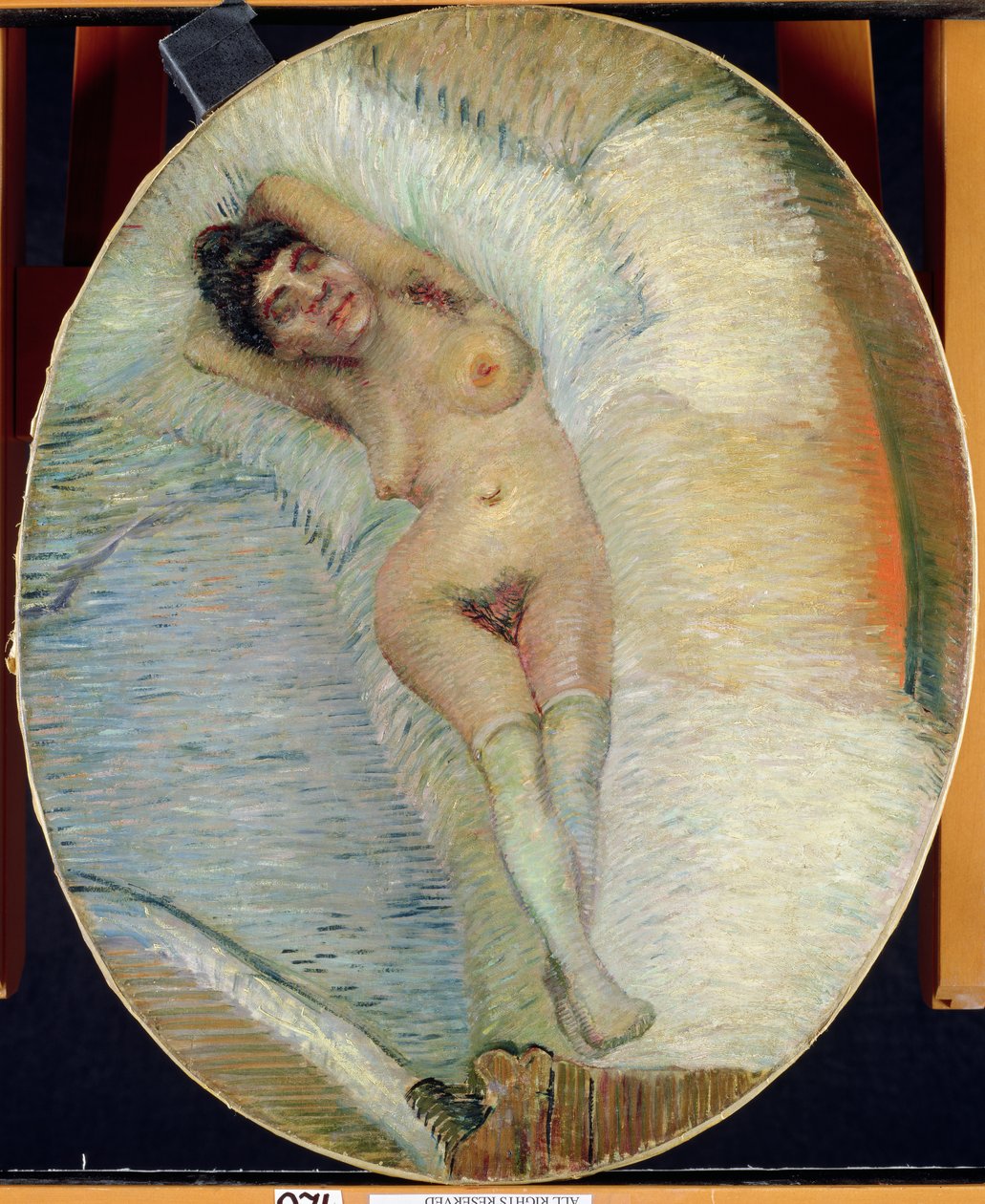 عاري (بيضاوي) 1887 بواسطة فنسنت فان جوخ