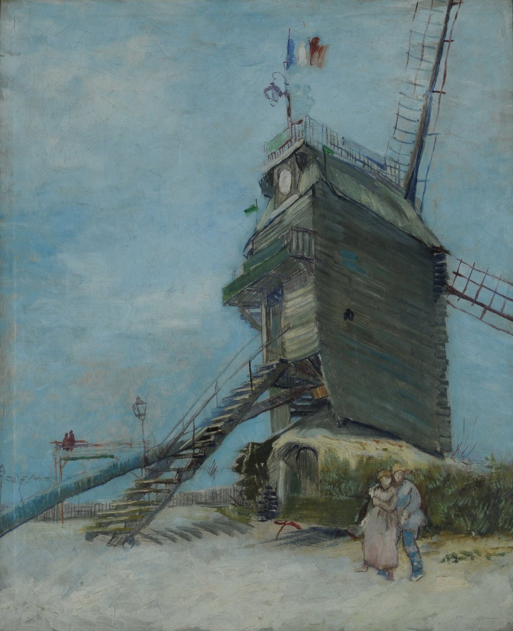 The Moulin de la Galette ، 1886 بواسطة فنسنت فان جوخ