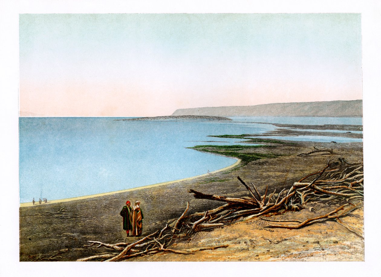 البحر الميت ، c1870. بواسطة دبليو ديكنز