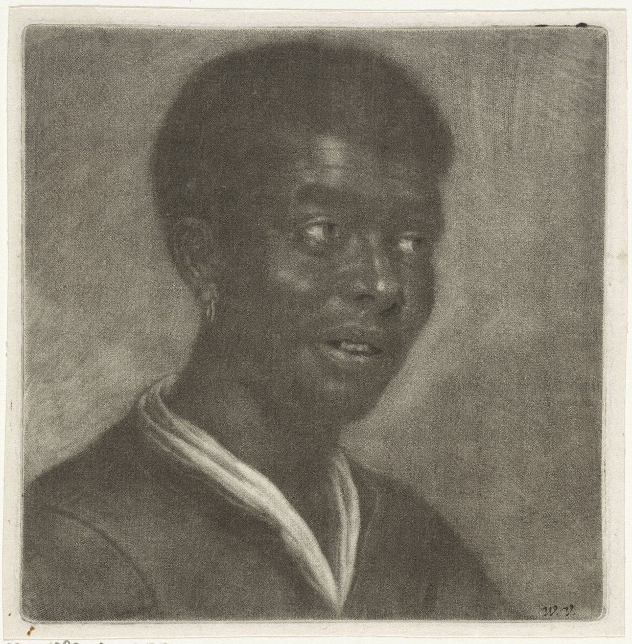 رأس رجل أسود ، 1660-70 بواسطة Wallerant Vaillant