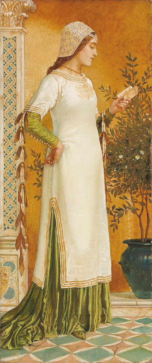 لورا ريدينج ، 1885 بواسطة والتر كرين