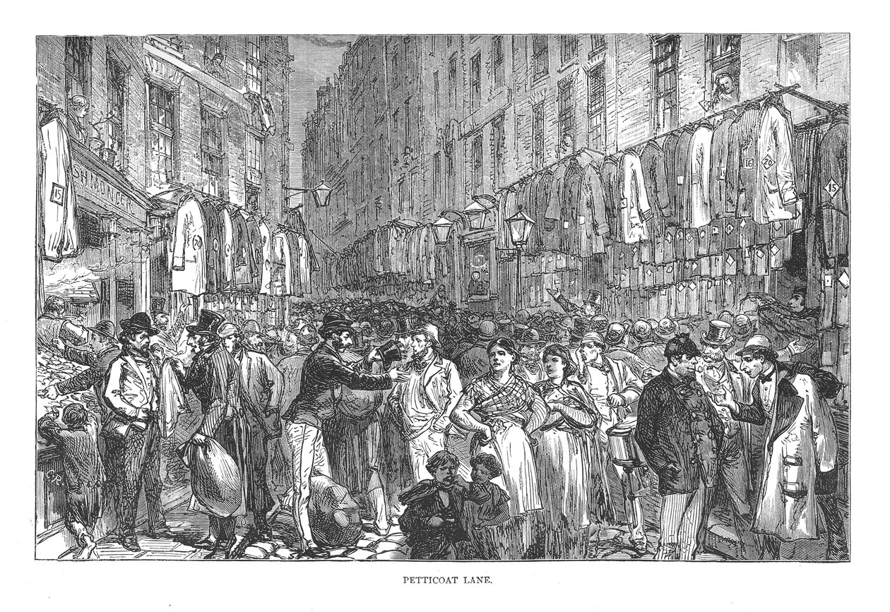 Petticoat Lane ، 1878 بواسطة والتر ثورنبيري
