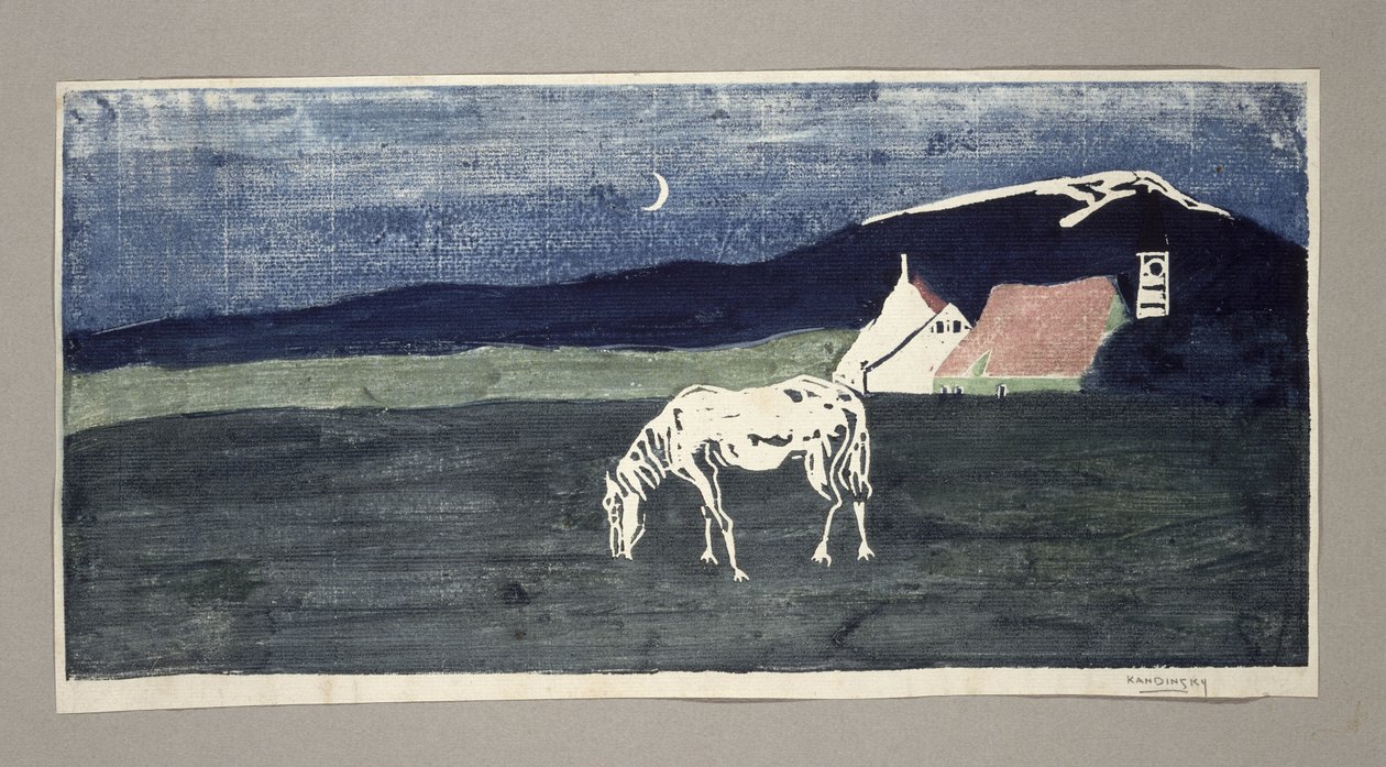 الغسق الغسق ، 1904. بواسطة فاسيلي كاندينسكي