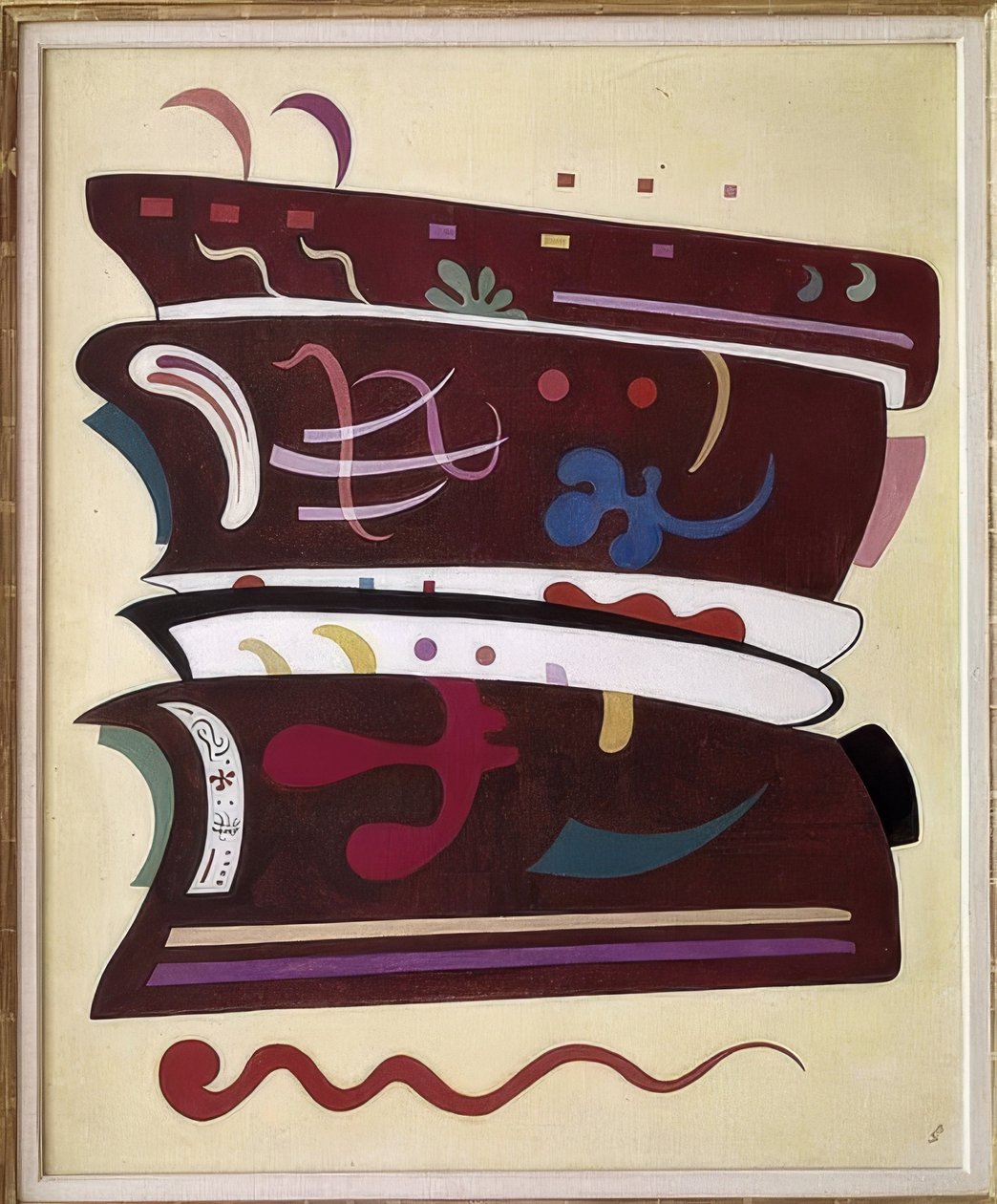 مكملات برون. 1935 بواسطة فاسيلي كاندينسكي