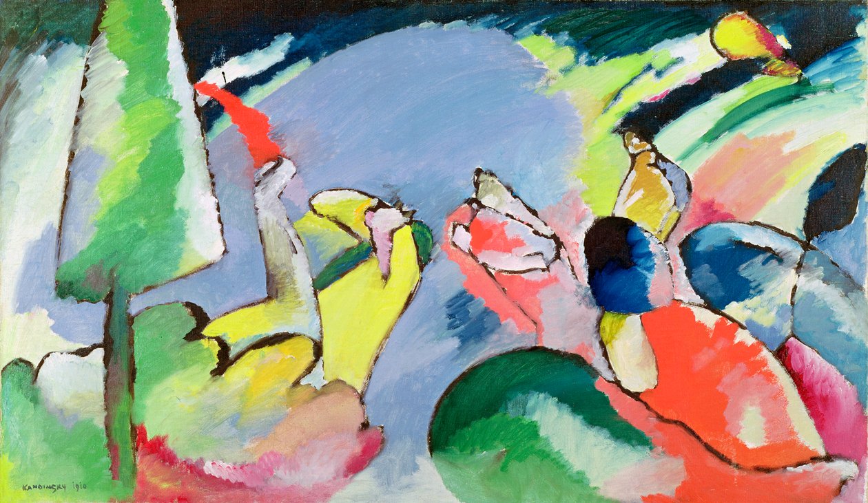 Improvisation XIV بواسطة فاسيلي كاندينسكي