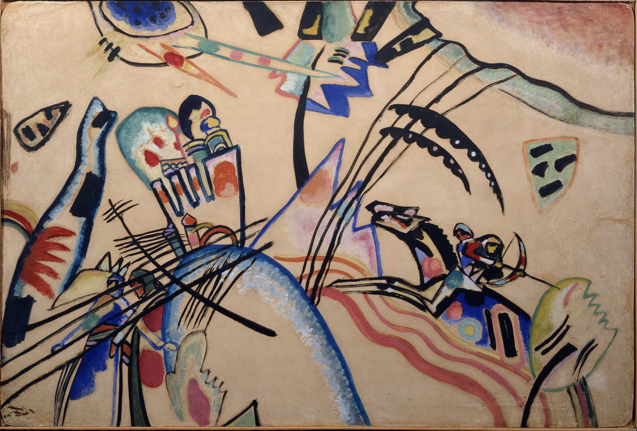 الارتجال ، ج. 1913 بواسطة فاسيلي كاندينسكي
