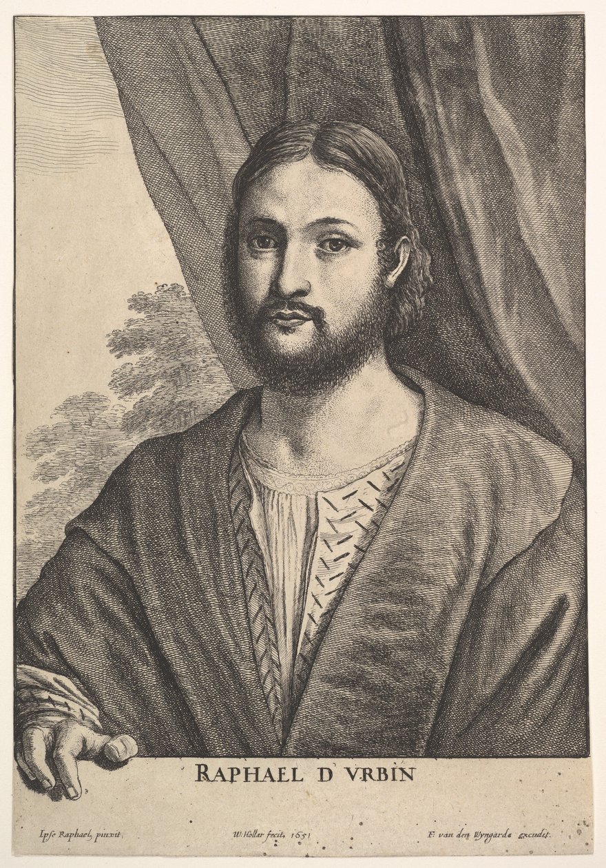 رافاييل ، 1651. بواسطة وينسلوس هولار