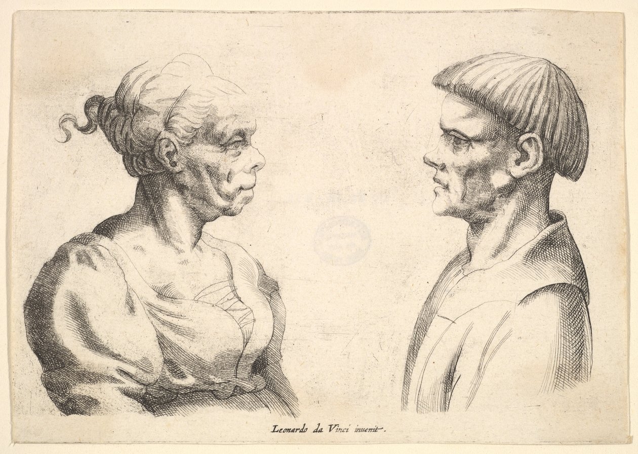 رأسان ، 1625-1677. بواسطة وينسلوس هولار