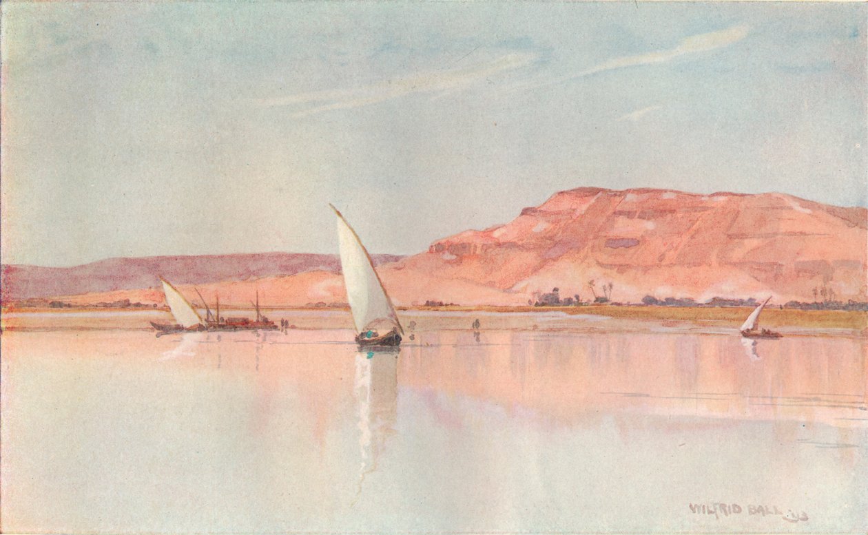 على النيل ، ج 1900 بواسطة ويلفريد ويليامز بول