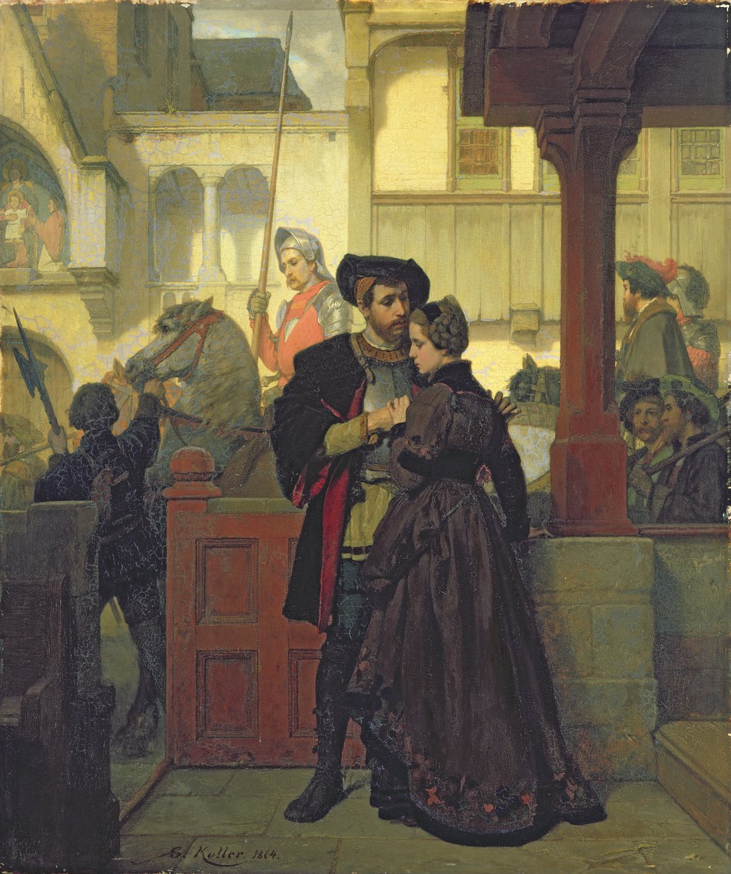 وداع ، 1864 بواسطة فيلهلم كولر