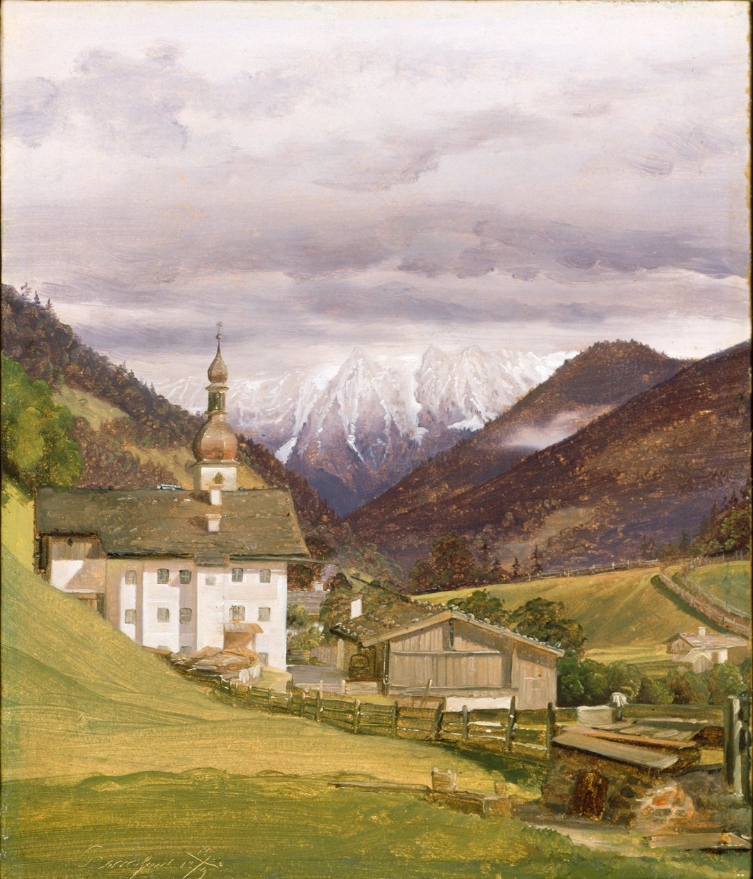 كنيسة رامساو 1832 بواسطة فيلهلم بيندز