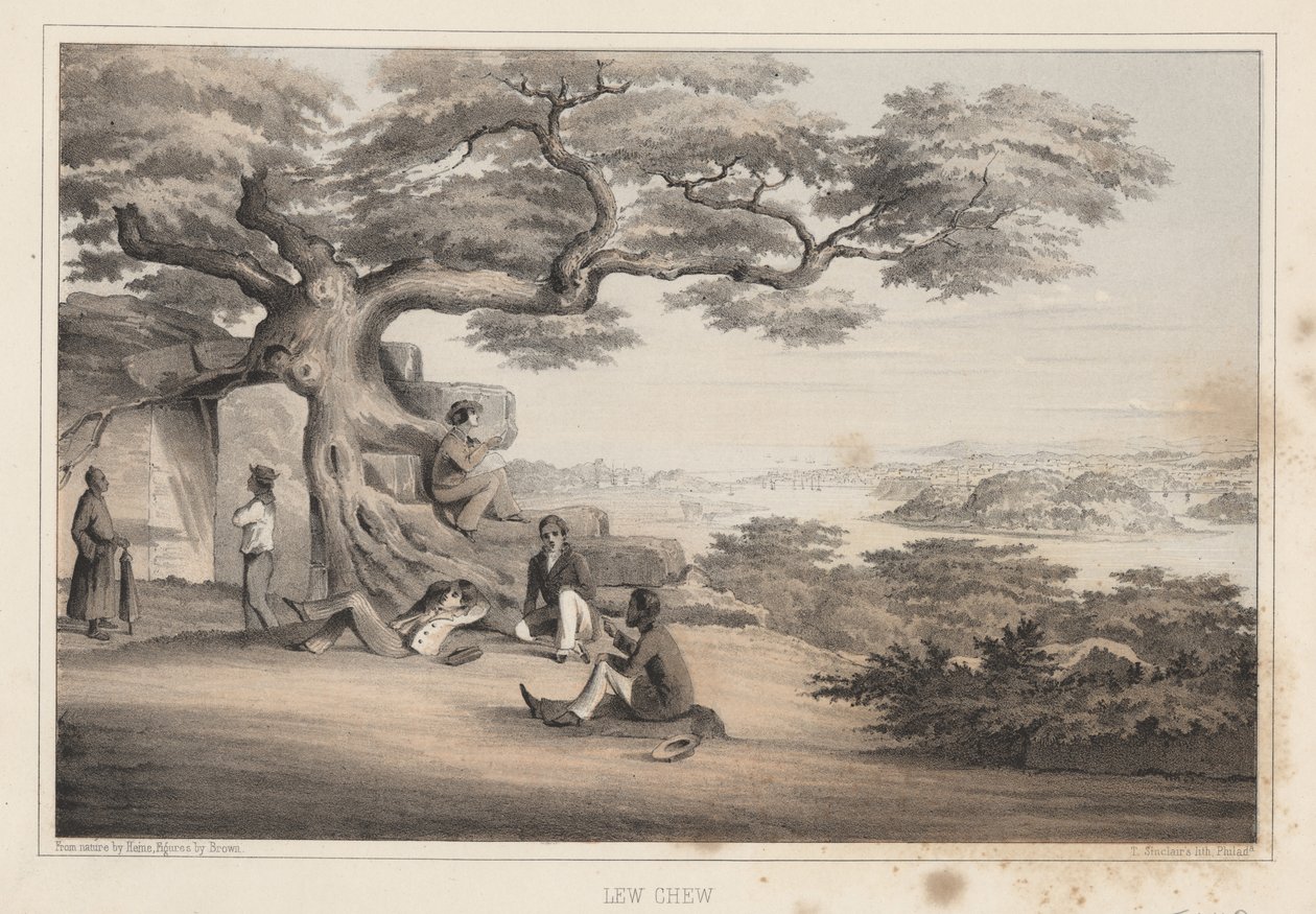 لي تشو ، 1855 بواسطة فيلهلم جوزيف هاينه
