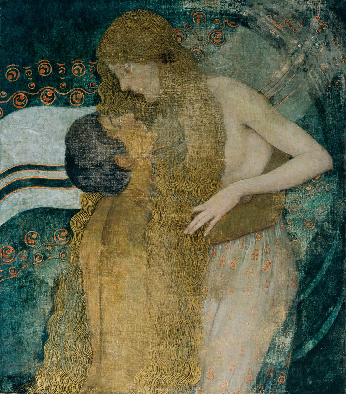 العناق ، ج. 1905. بواسطة قائمة فيلهلم