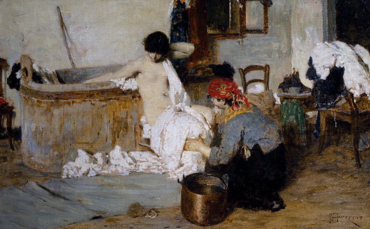 After the bath بواسطة فيلهلم فان إرينبرج