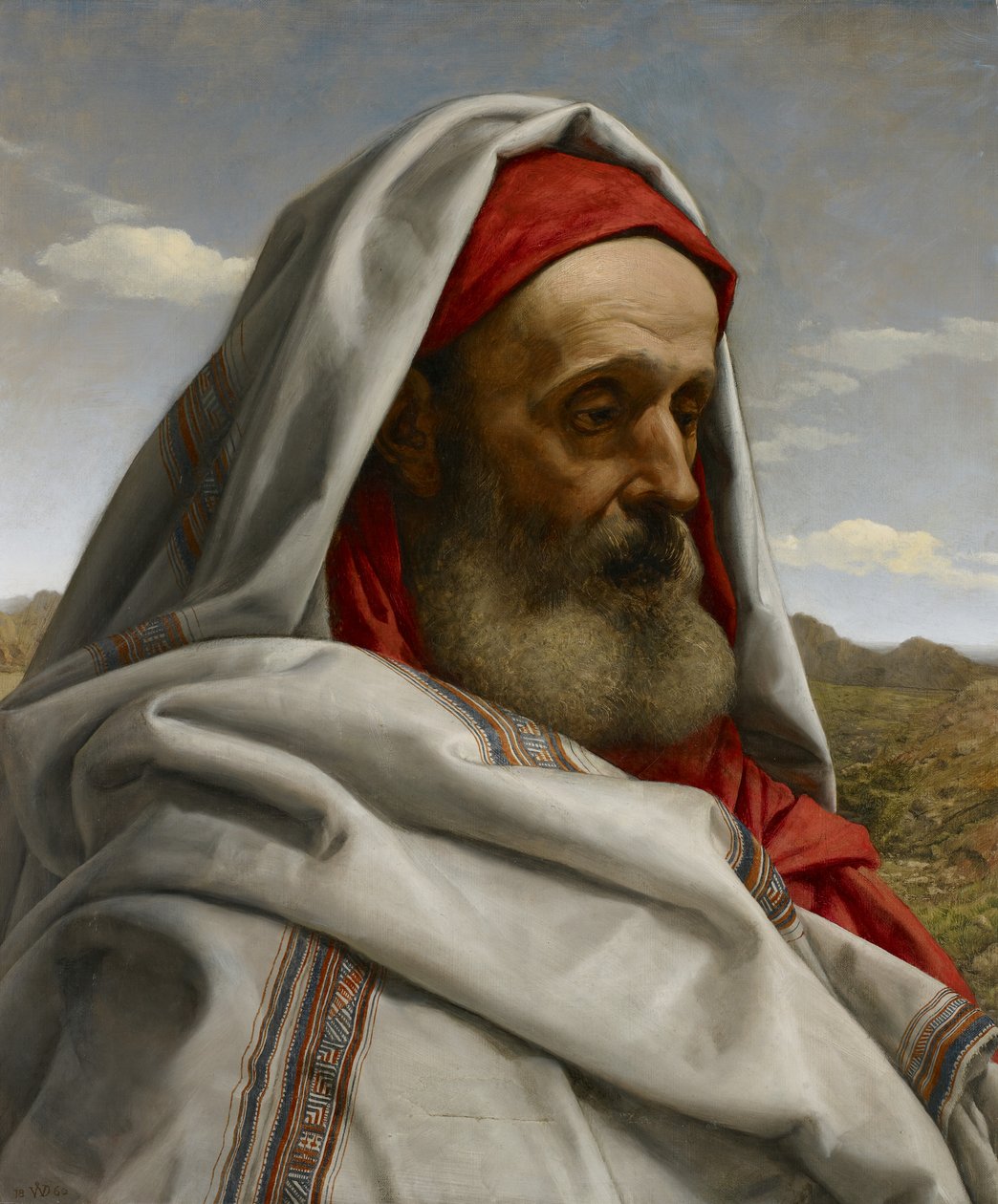 اليعازر الدمشقي ، 1860 بواسطة وليام دايس
