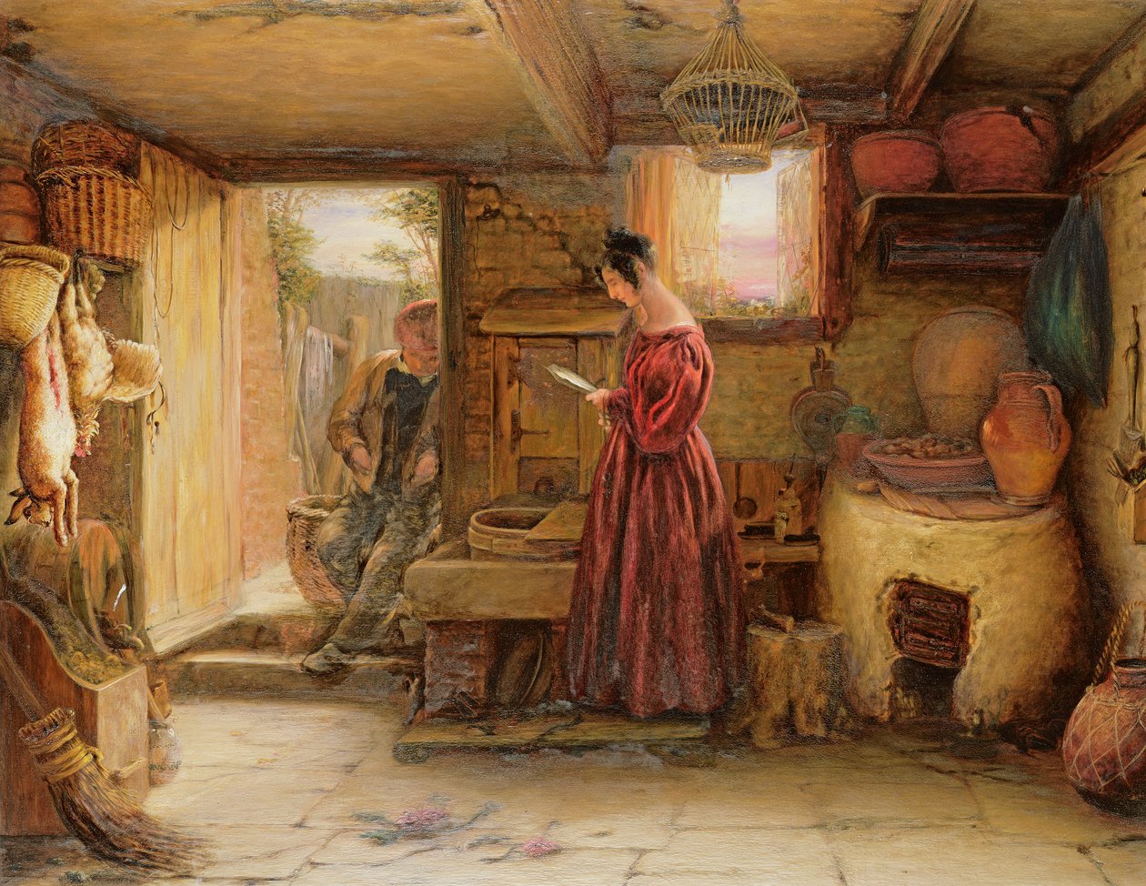 داخلي ، 1838 بواسطة وليام مولريدي