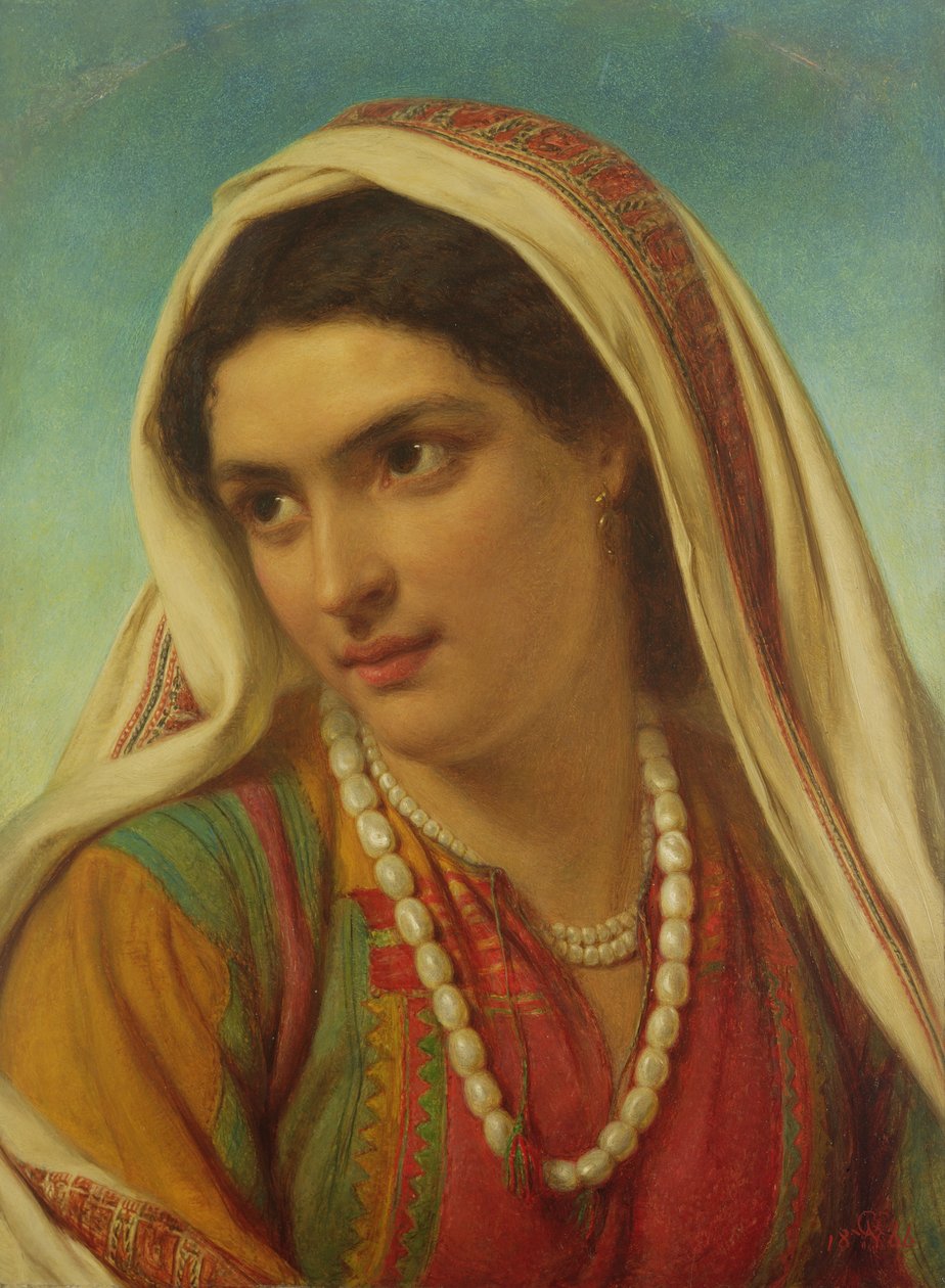 فتاة عربية 1866 بواسطة وليام جيل