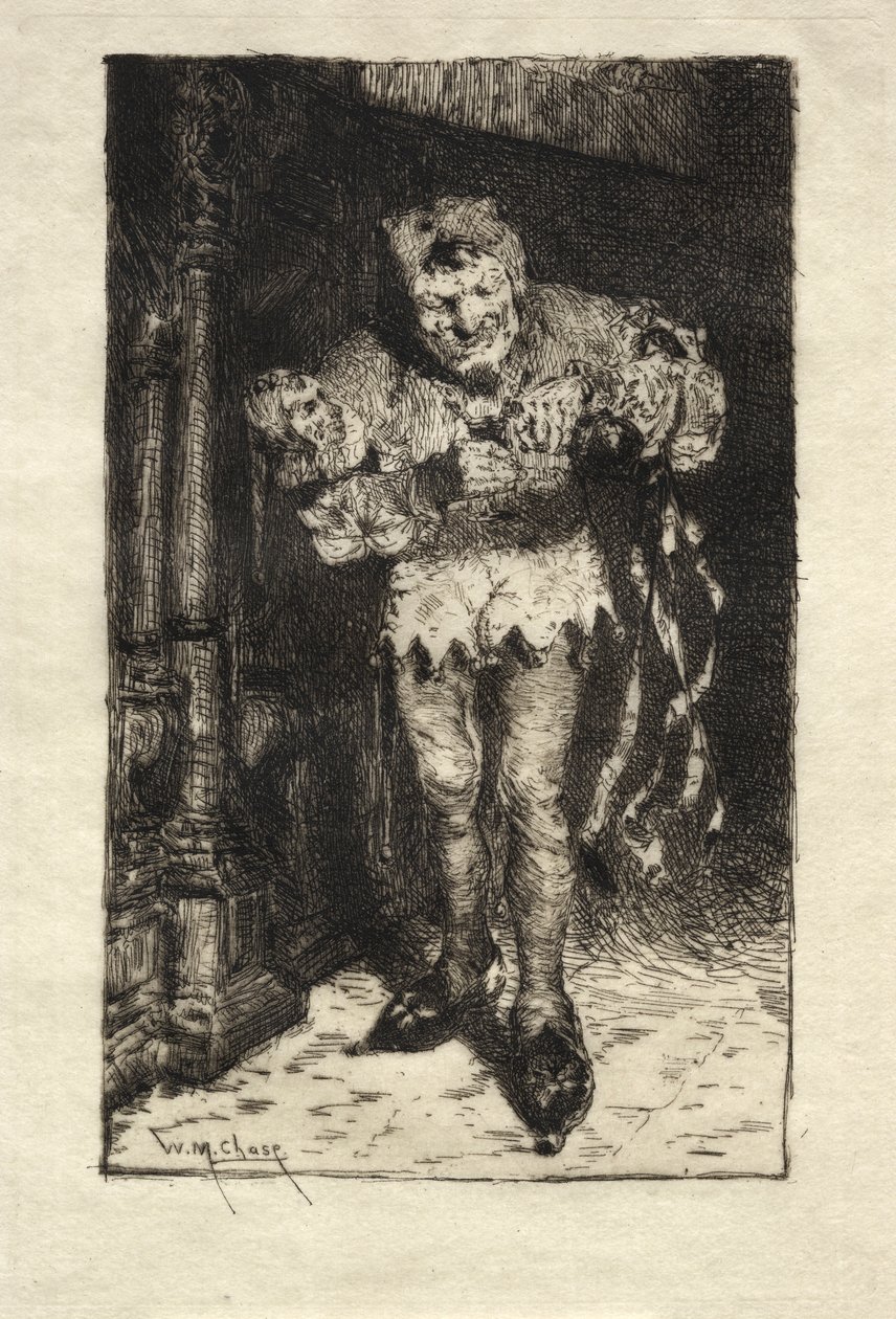 المهرج ، ج. 1890. بواسطة وليام ميريت تشيس
