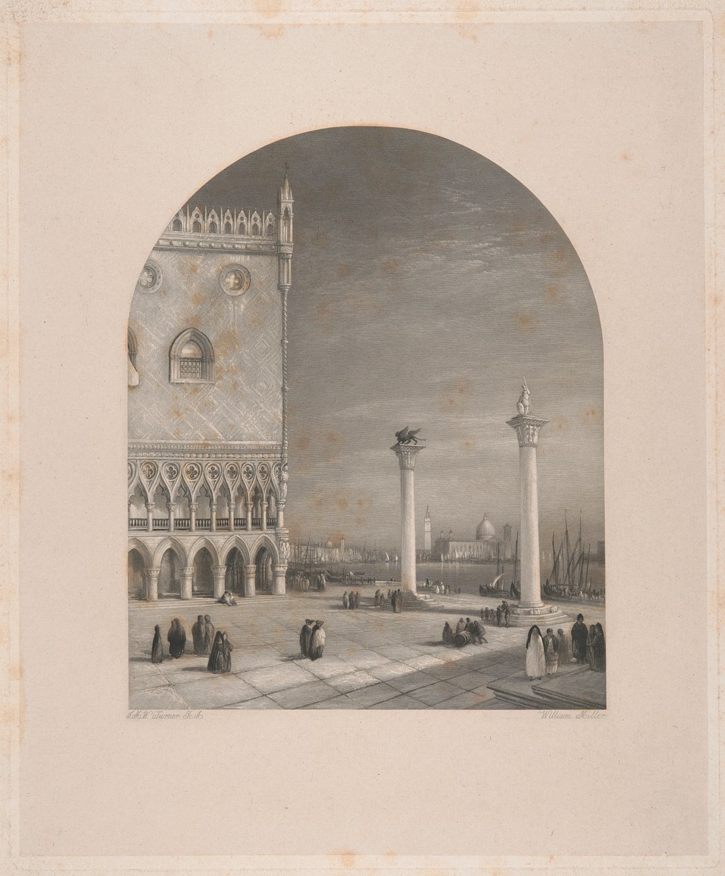 البندقية - Piazzetta بواسطة وليام ميلر