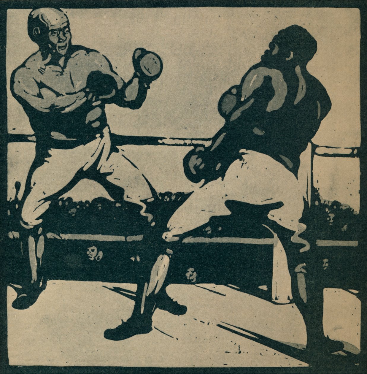 الملاكمون ، 1898 ، 1935. بواسطة وليام نيكلسون